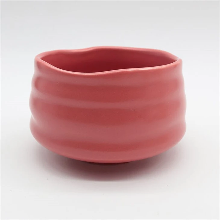 Jedlé farebné vlastné Gaiwan Bone China Jedinečné bublinkové ružové čajové šálky Set 12 kusov a podšálky